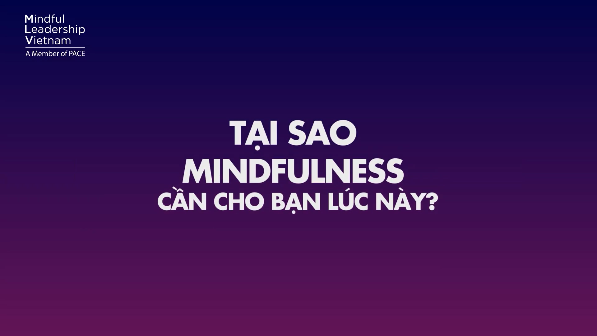 WHY MINDFULNESS IS IMPORTANT?